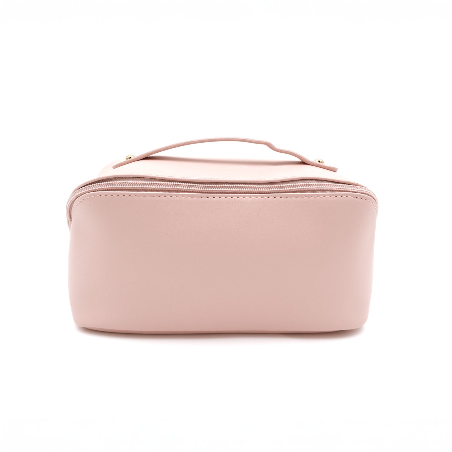 Blush Makeup Bag pink with organizer