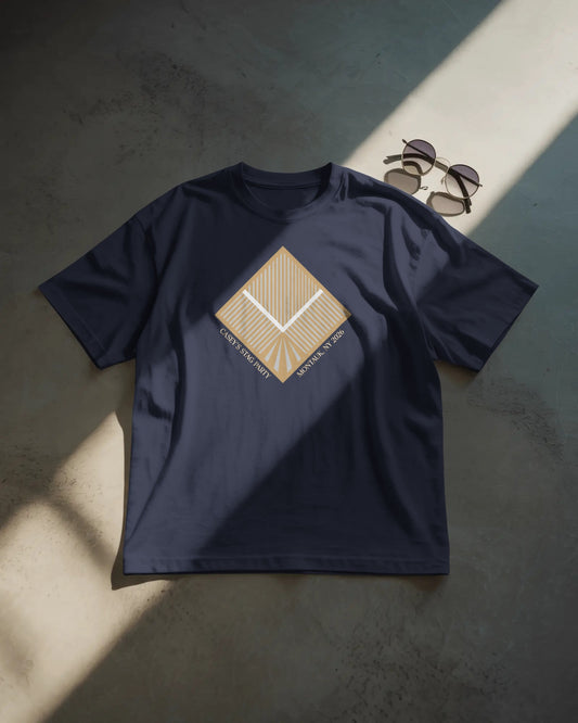 Custom Navy Shirt, Custom Gifts, Personalized Party Favors, Party Favor Bundles, Custom Gift Sets