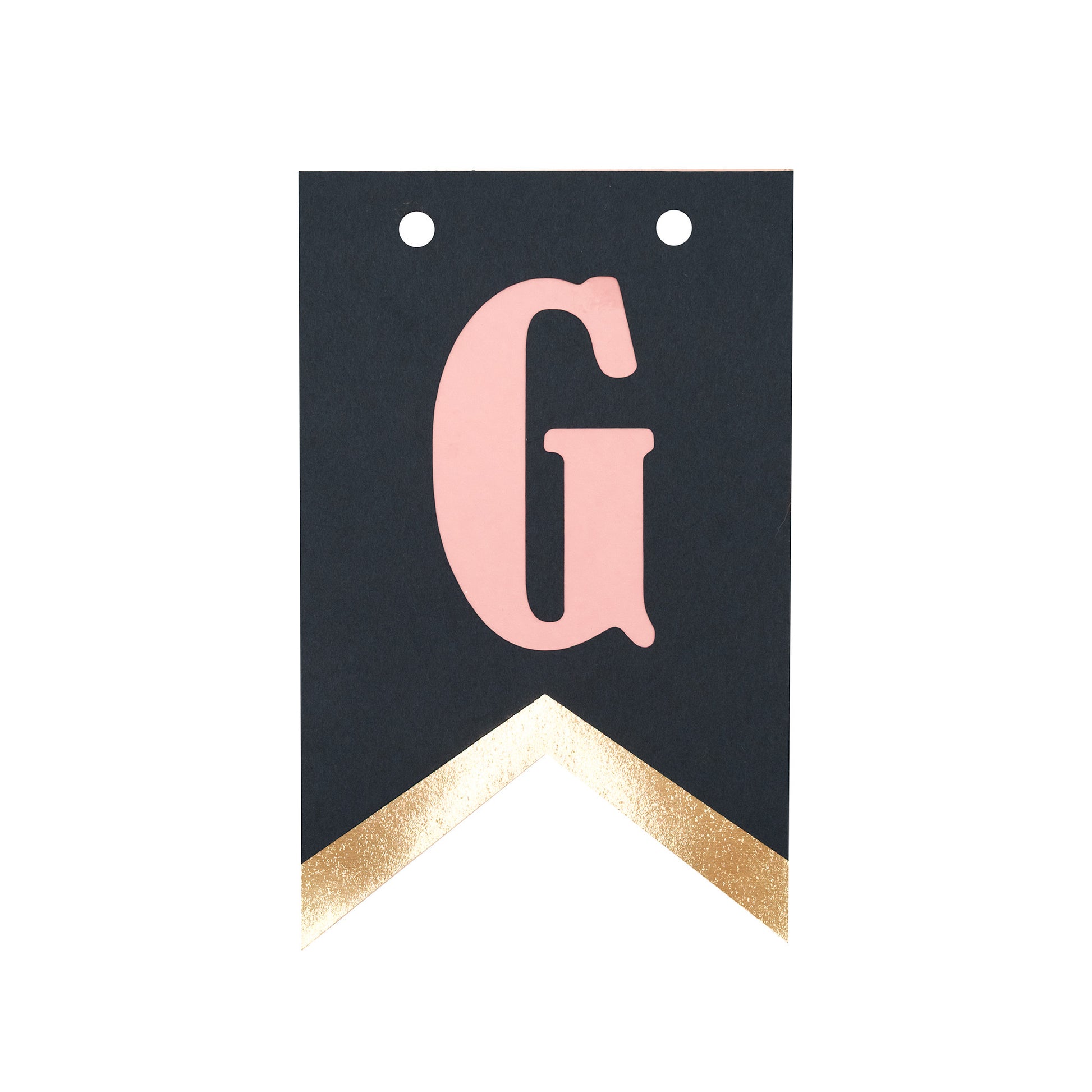 Gatsby-themed banner with pink letters, Personalized Banner Decorations