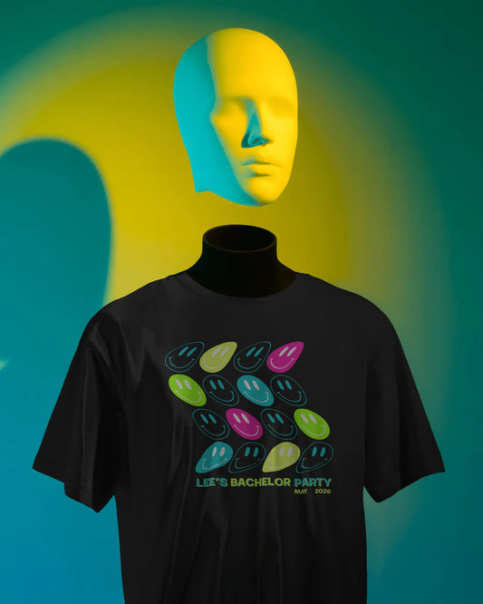 Custom Black Shirt, Custom Gifts, Personalized Party Favors, Party Favor Bundles, Custom Gift Sets