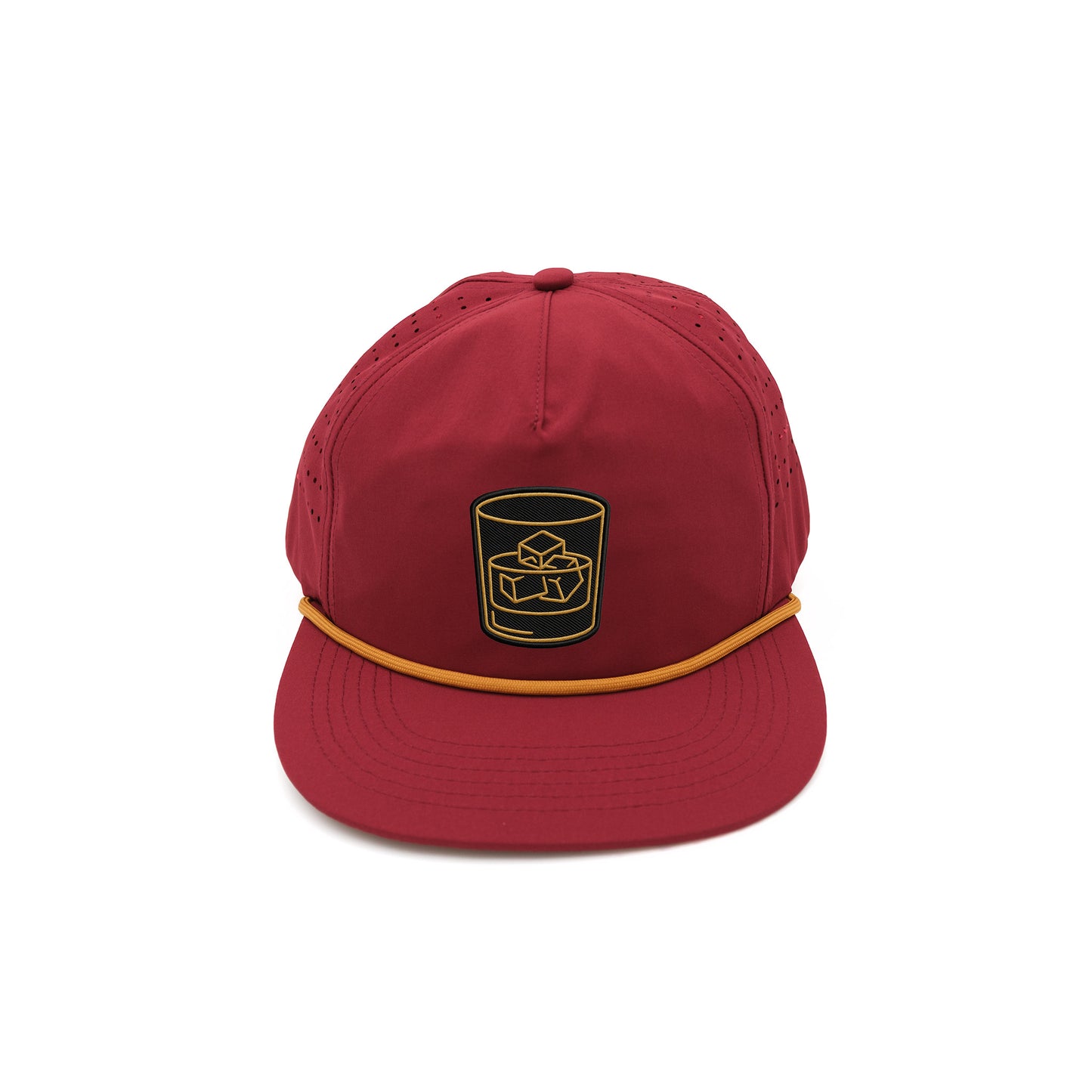 Maroon Snapback Adjustable Hat
