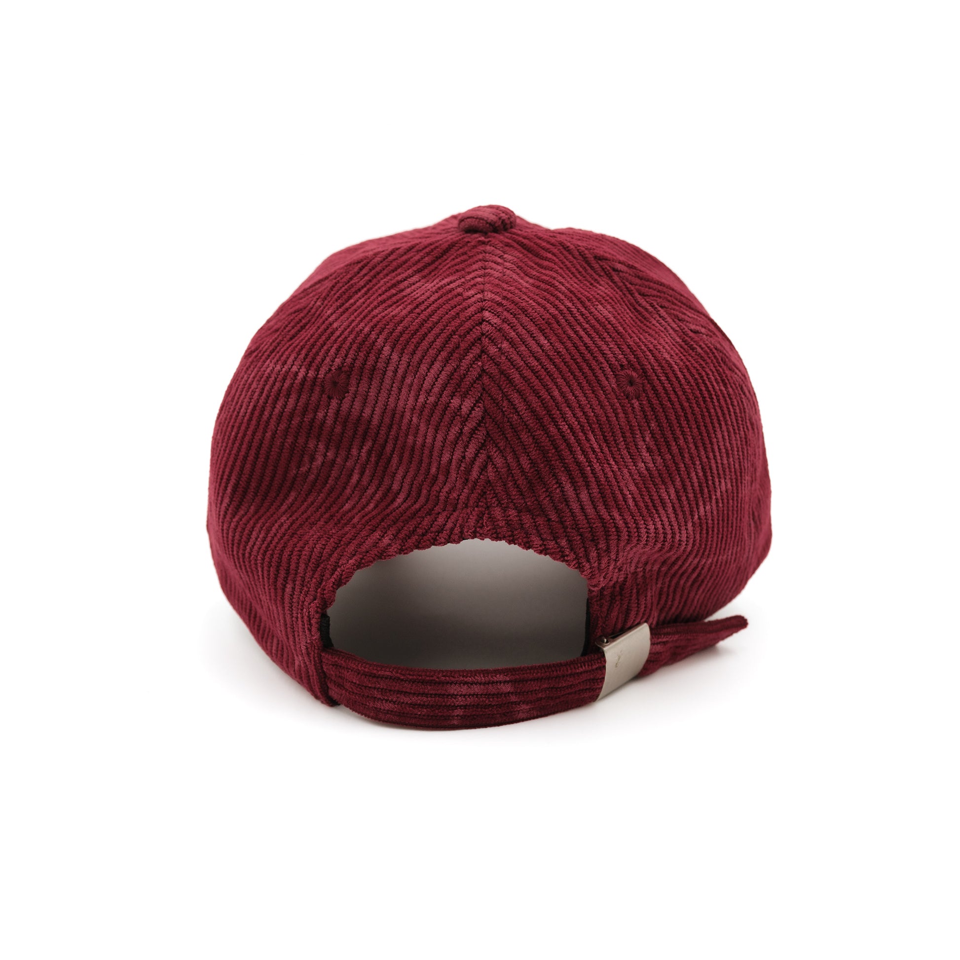 Maroon/Wine Corduroy Adjustable Hat