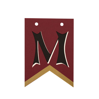 Maroon Personalized Banner Pennant