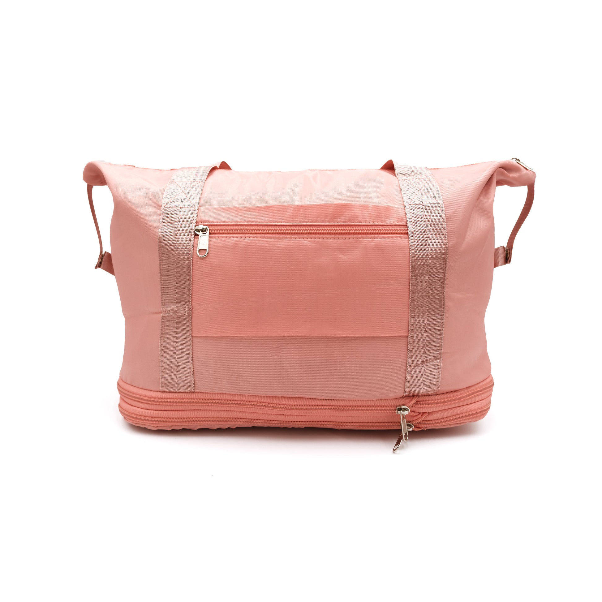 Rosebuds Bubblegum Pink Convertible Tote - Custom Tag, Custom Gifts, Engraved Gifts, Party Favors