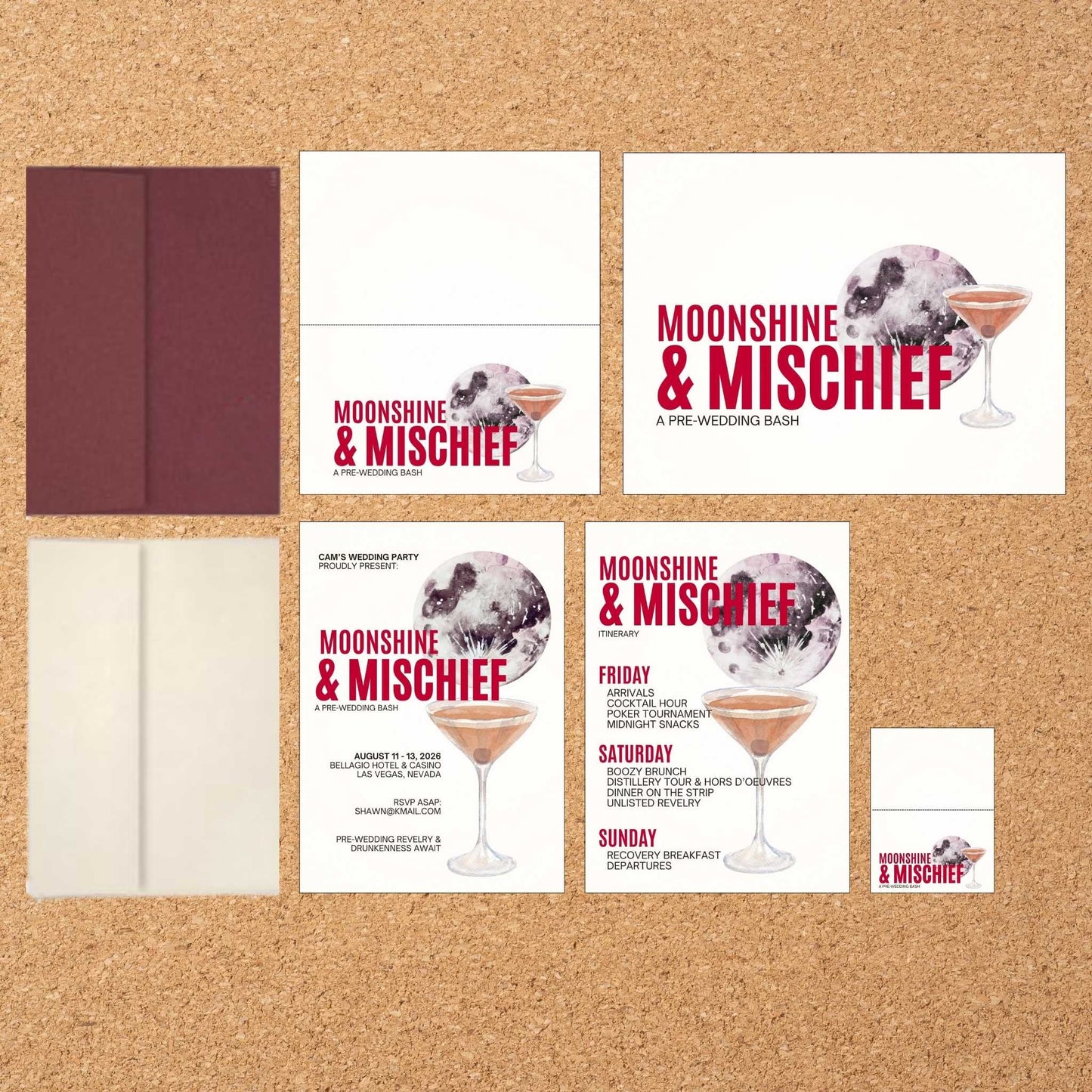 Moonshine & Mischief Deluxe Party Kit in Moonshine - Party of 10