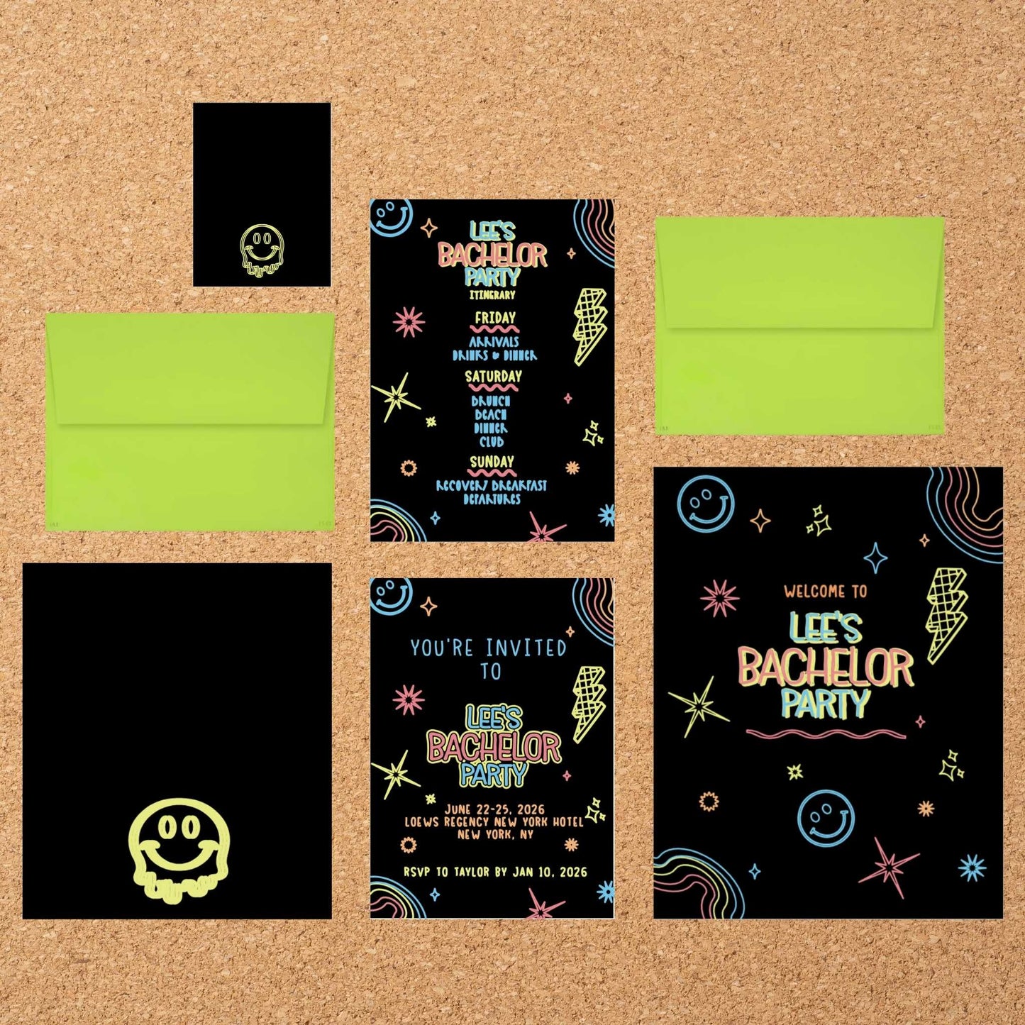 Light / Bright Deluxe Party Kit in Light - Party of 10